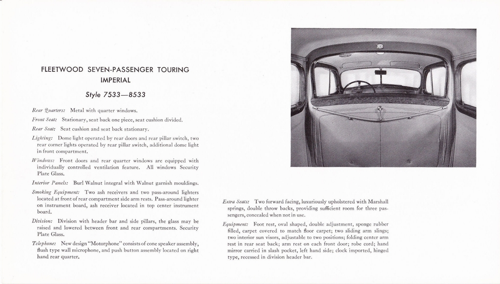 1937 Cadillac Fleetwood Portfolio Page 23